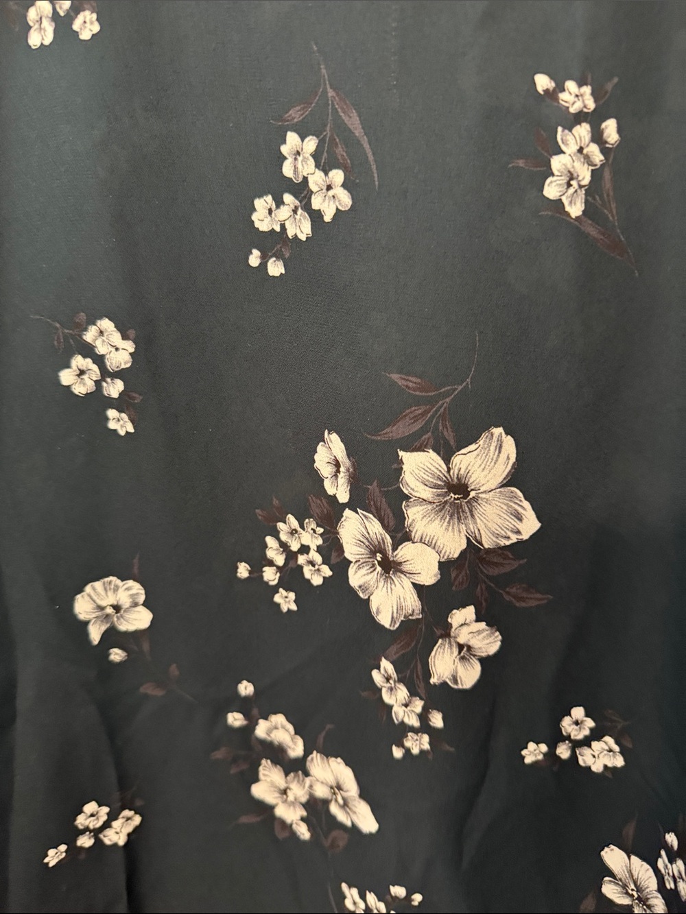 Paper moon Women’s Floral Tie-Sleeve Blouse - Picture 8 of 8